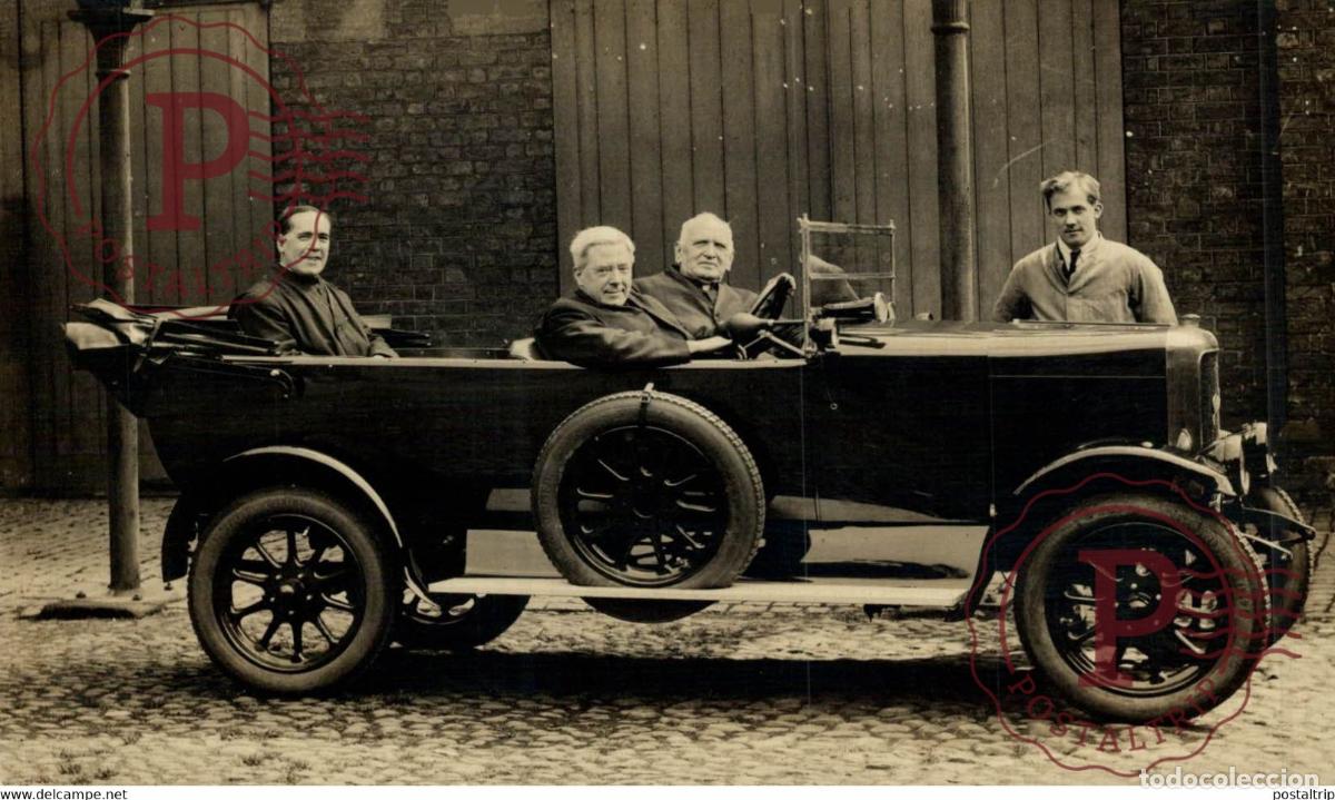 Cartes Postales: RPPC CARTE PHOTO JOWETT 1926 LONG FOUR AUTOMOBILE Bryan Goodman Collection