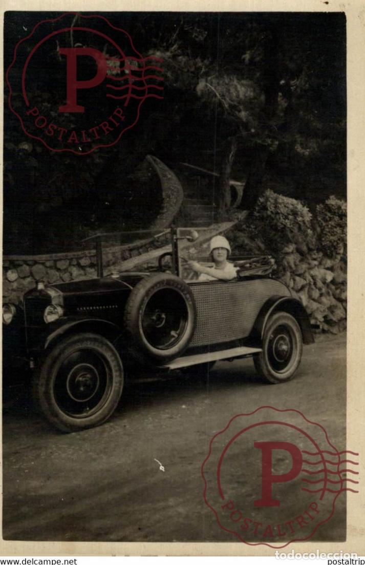Cartes Postales: PEUGEOT 5cv type 172 1924-27 RPPC CARTE PHOTO MOTER CAR COCHES Bryan Goodman Collection