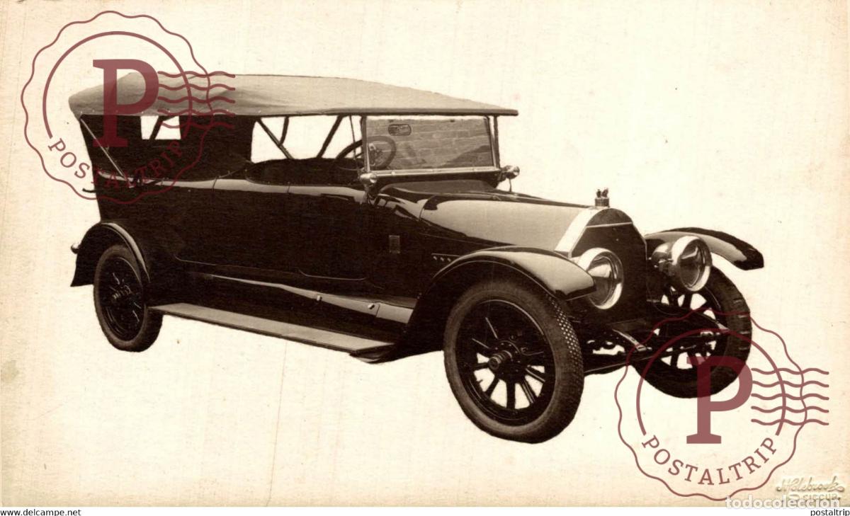 Postais: CADILLAC 1919 TYPE 57 8CYL PHOTO HOLBROOK SIDCUP RPPC CARTE PHOTO MOTER CAR COCHES Bryan Goodma