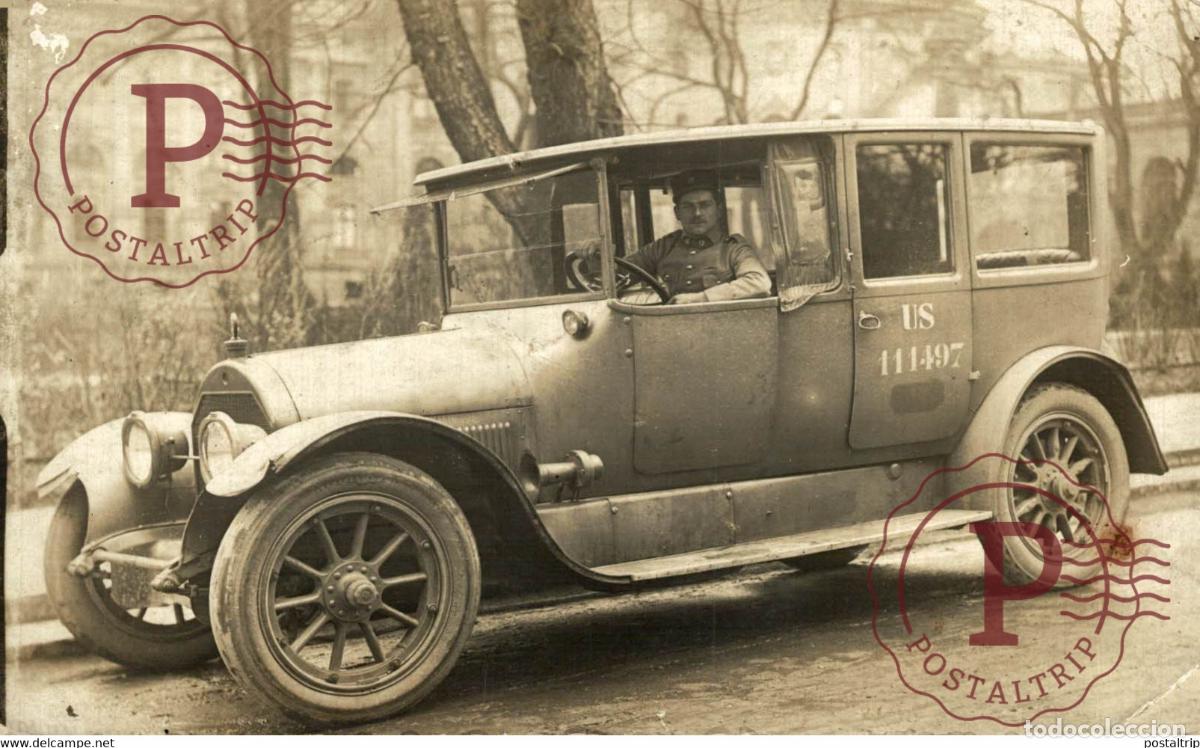 Postais: CADILLAC US 111497 191415 RPPC CARTE PHOTO MOTER CAR COCHES Bryan Goodman Collection