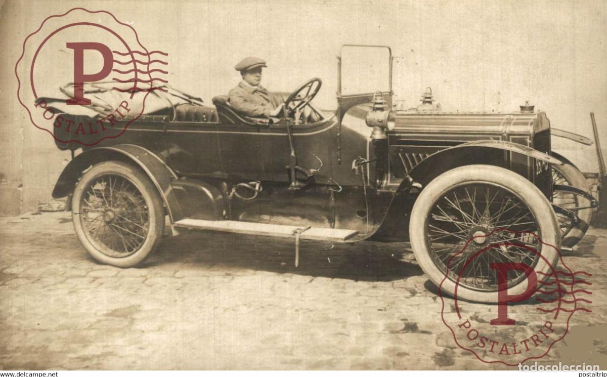 Postkarten: BRASIER CARTE PHOTO RPPC MOTER CAR COCHES Bryan Goodman Collection