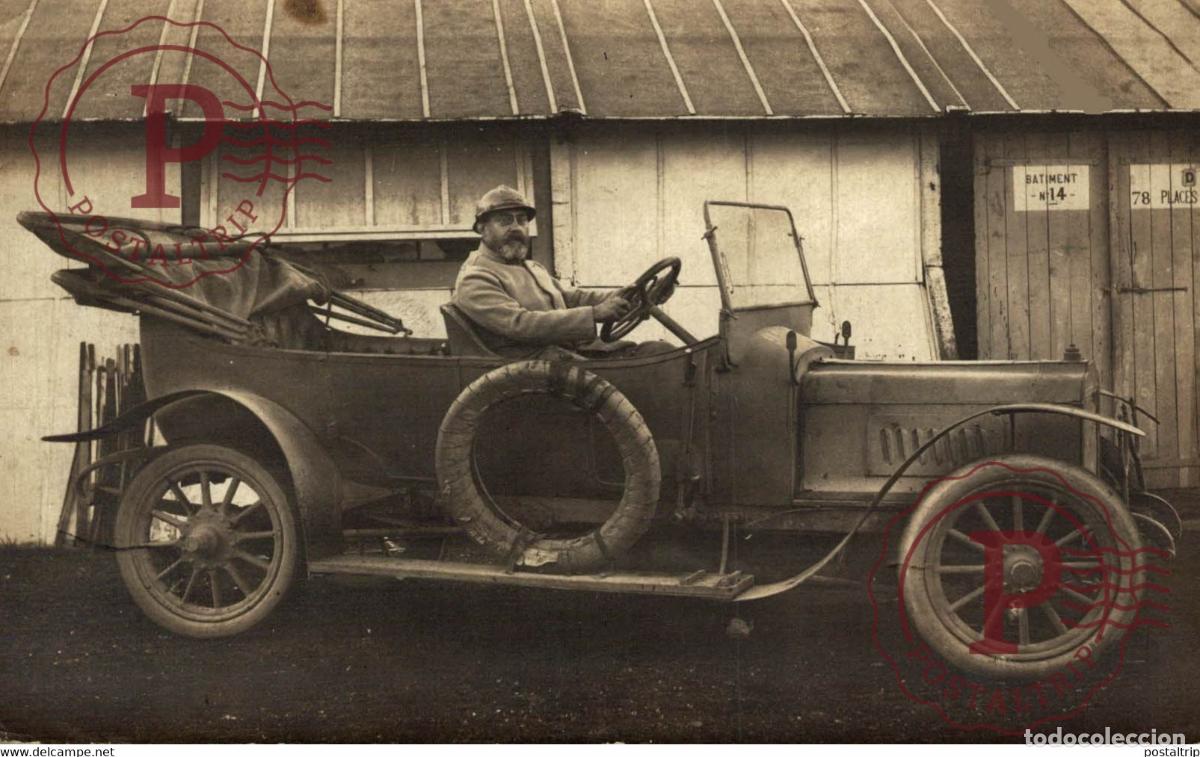 Postkarten: BRASIER CARTE PHOTO RPPC MOTER CAR COCHES Bryan Goodman Collection