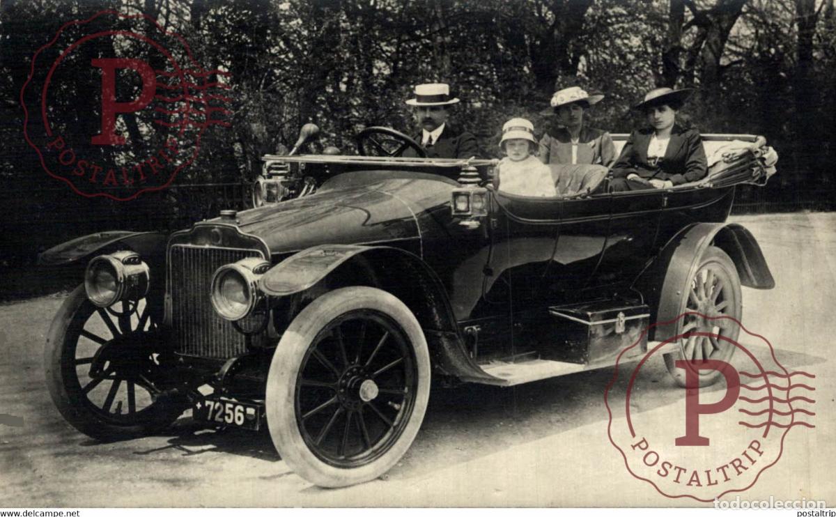 Postkarten: BRASIER CARTE PHOTO RPPC MOTER CAR COCHES Bryan Goodman Collection