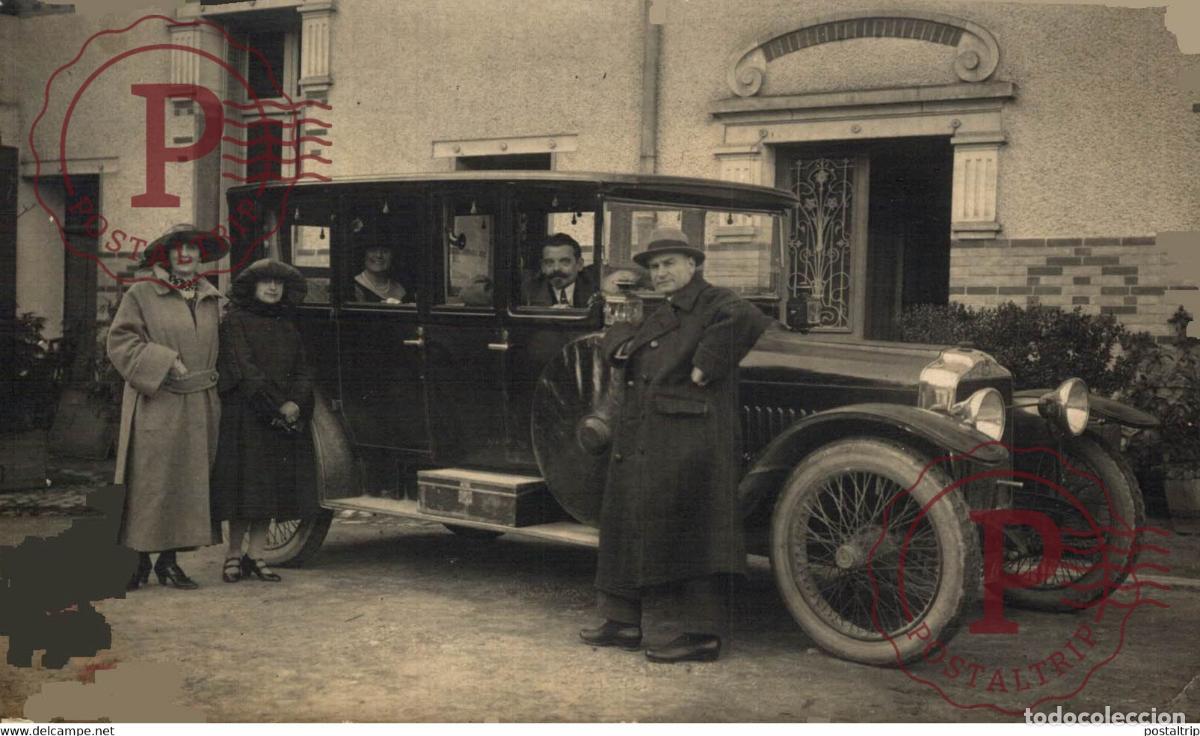 Postkarten: BRASIER CARTE PHOTO RPPC MOTER CAR COCHES Bryan Goodman Collection