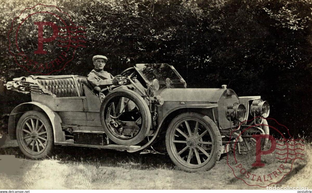 Cartes Postales: METALLURGIQUE RPPC CARTE PHOTO VOITURE MOTER CAR COCHES Bryan Goodman Collection