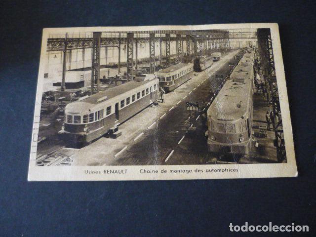 Postais: FABRICA DE AUTOMOVILES RENAULT POSTAL