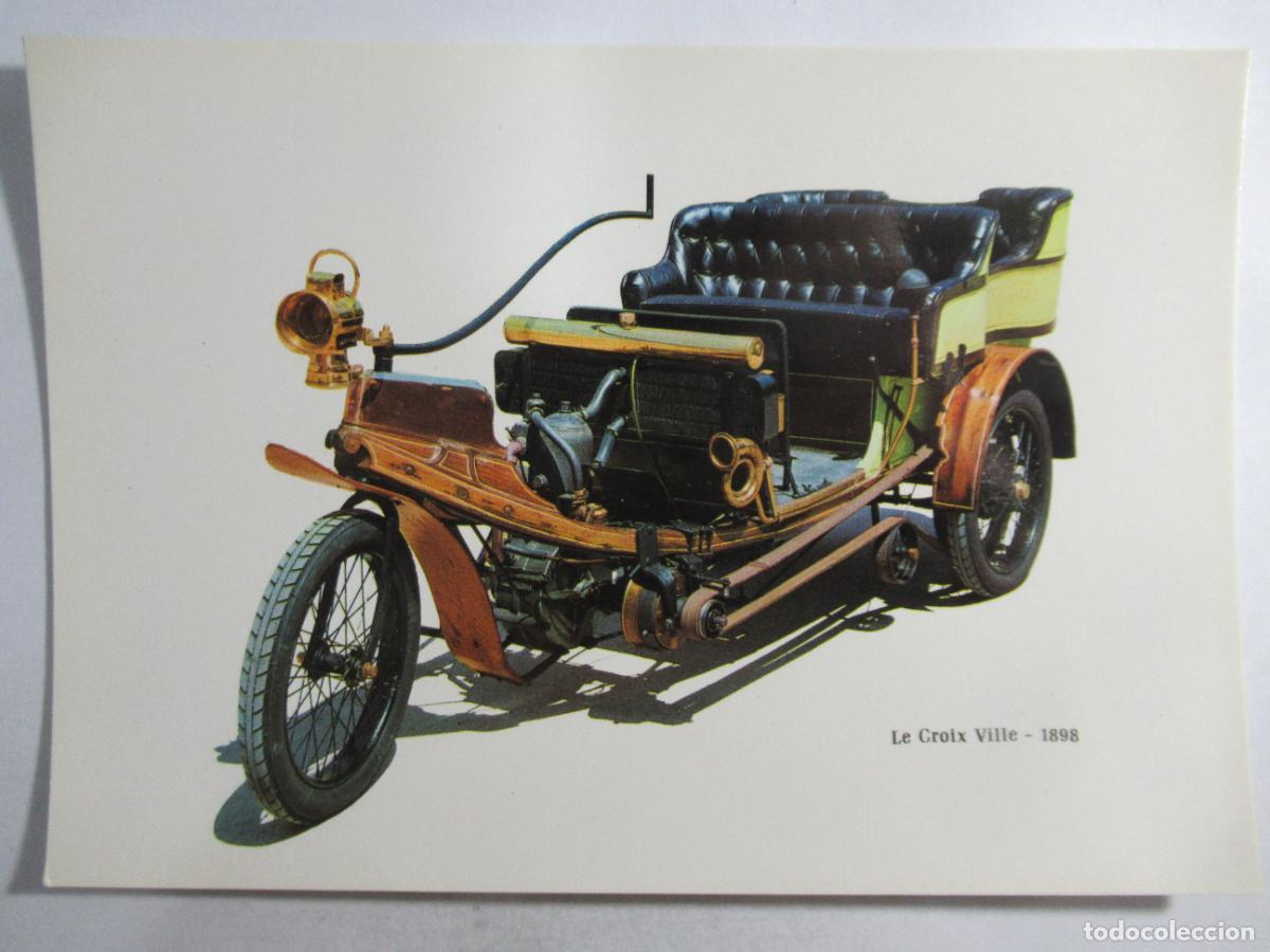 Postales: Le Croix Ville - 1898 - Caja de Pensiones para la Vejez y de Ahorros - S/C - Coche cl&aacute;sico
