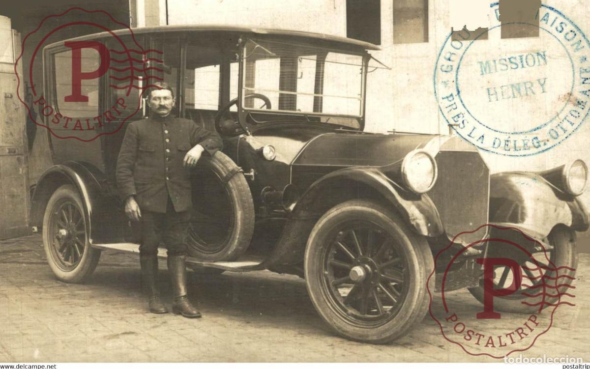 Postcards: RPPC CARTE PHOTO PIERCE ARROW USA MOTER CAR COCHES Bryan Goodman Collection