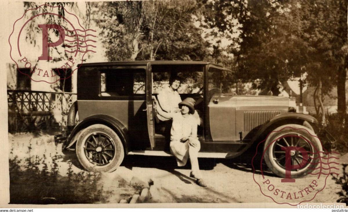 Postcards: RPPC CARTE PHOTO ESSEX 1925 USA MOTER CAR COCHES Bryan Goodman Collection