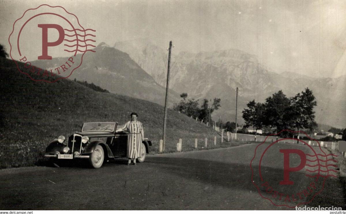 Postales: RPPC CARTE PHOTO DKW DUSSELDORF 193738 TYPE F7 CABRIOLET USA MOTER CAR COCHES Bryan Goodman Colle