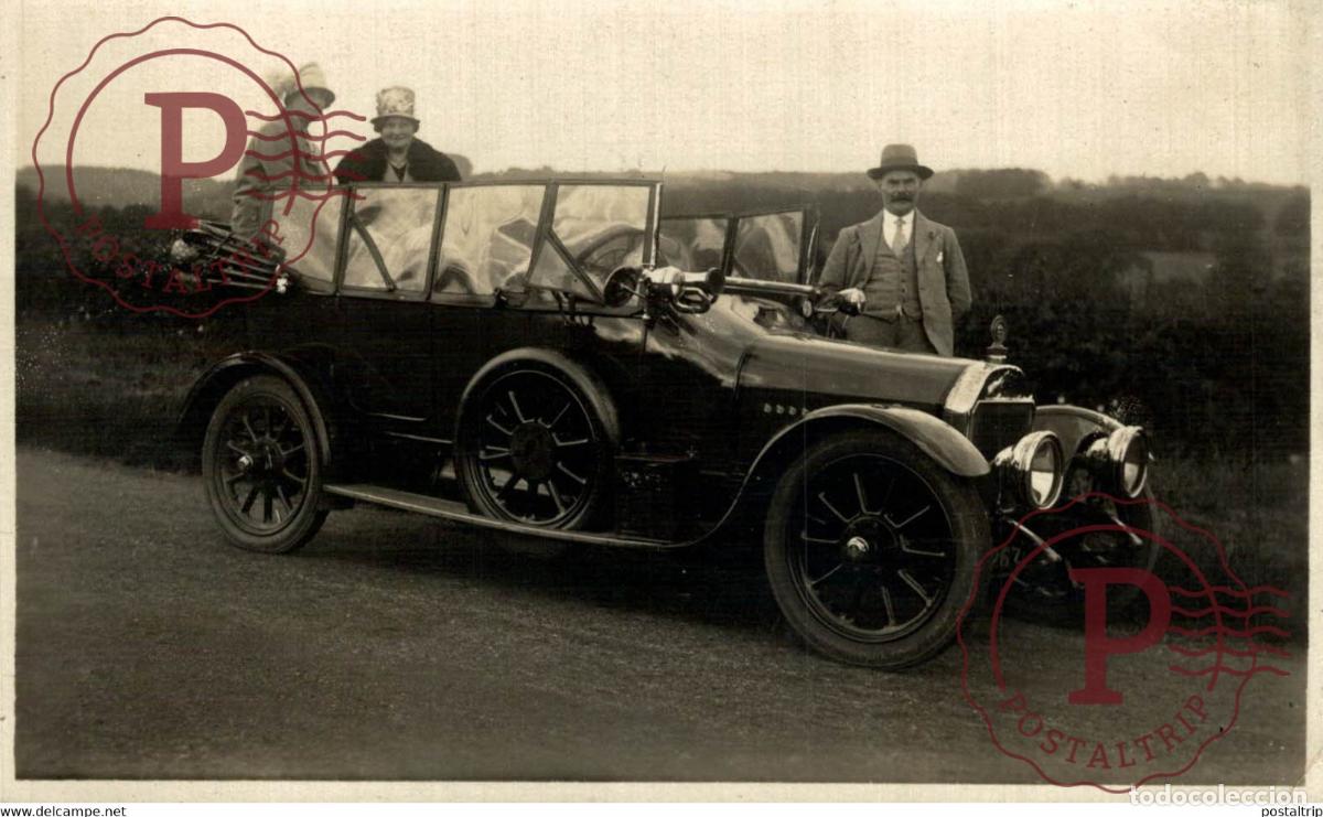 Postkarten: RPPC CARTE PHOTO SWIFT CAR COCHES Bryan Goodman Collection