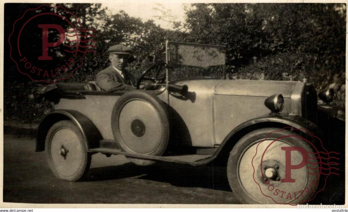 Postkarten: RPPC CARTE PHOTO SWIFT CAR COCHES Bryan Goodman Collection