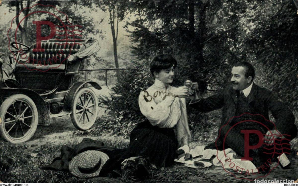 Postcards: CARS COCHES Bryan Goodman Collection