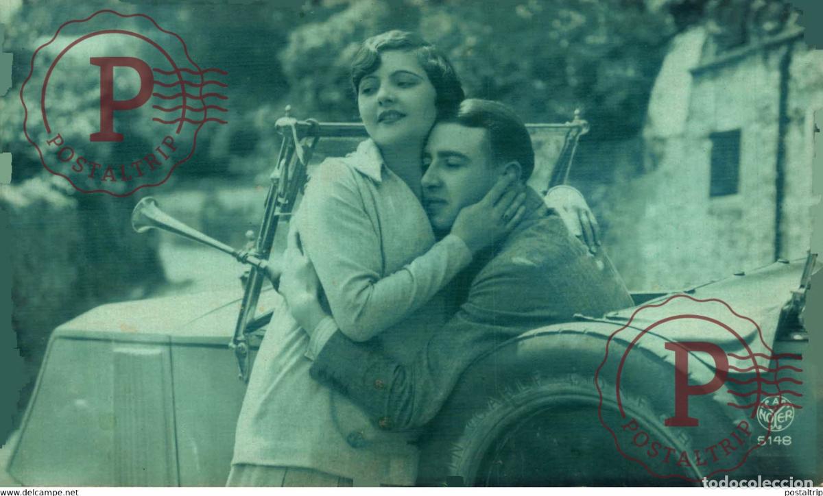 Postcards: CARS COCHES Bryan Goodman Collection