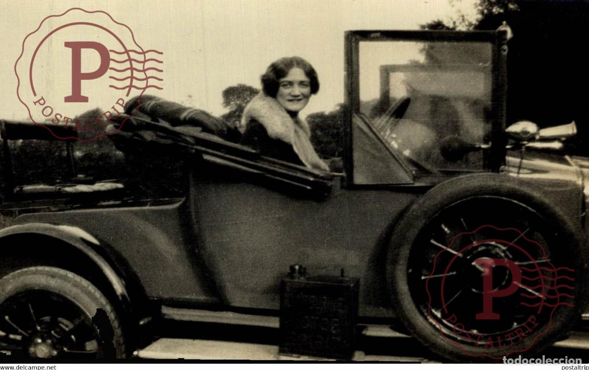 Postcards: RPPC CARTE PHOTO WOLSELEY CARS COCHES Bryan Goodman Collection