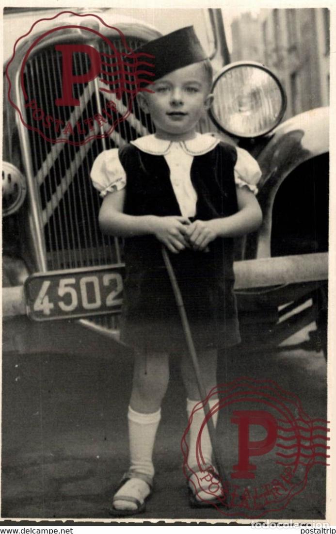 Postcards: RPPC CARS AND CHILDREN CITROEN CARS COCHES Bryan Goodman Collection PARIS