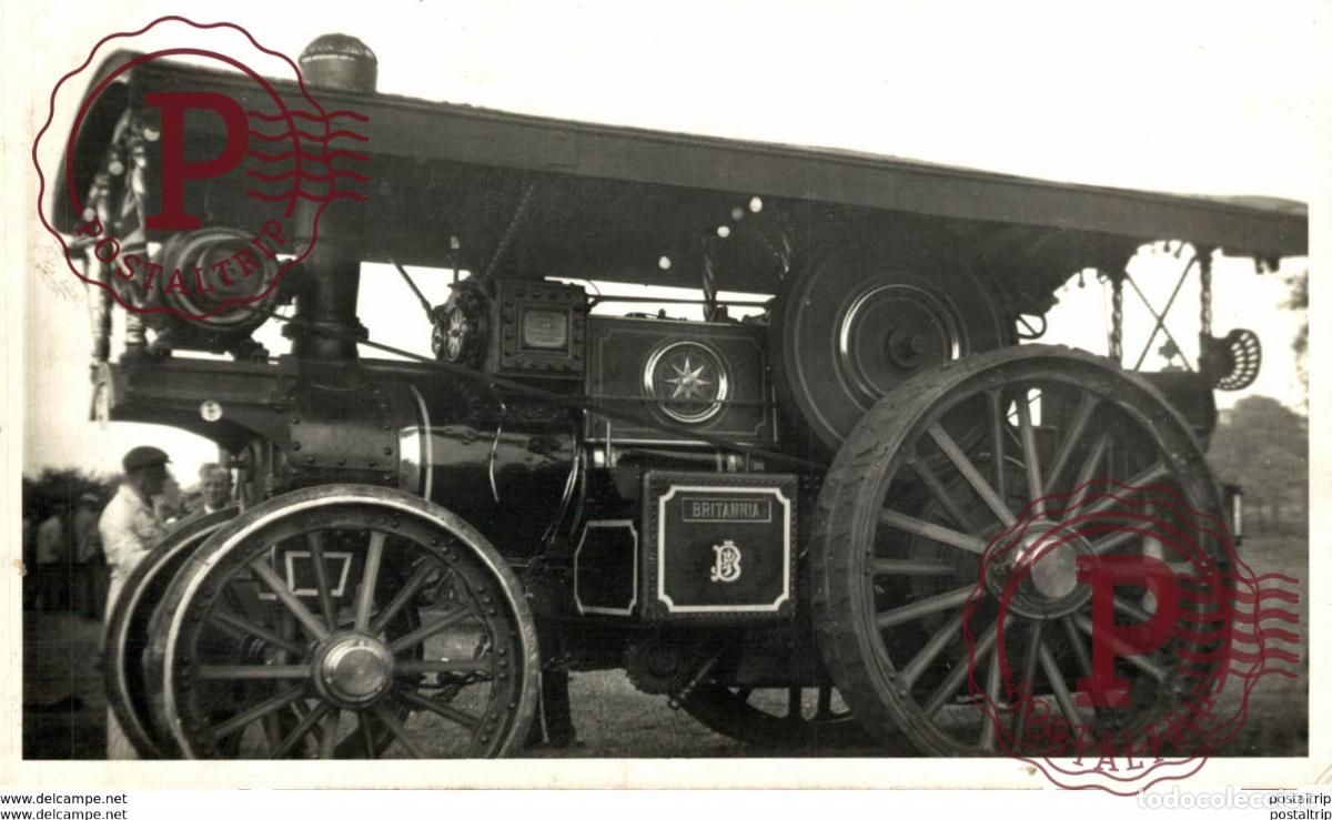 Postales: RPPC TRAKTOR BRITANNIA - Foto 1