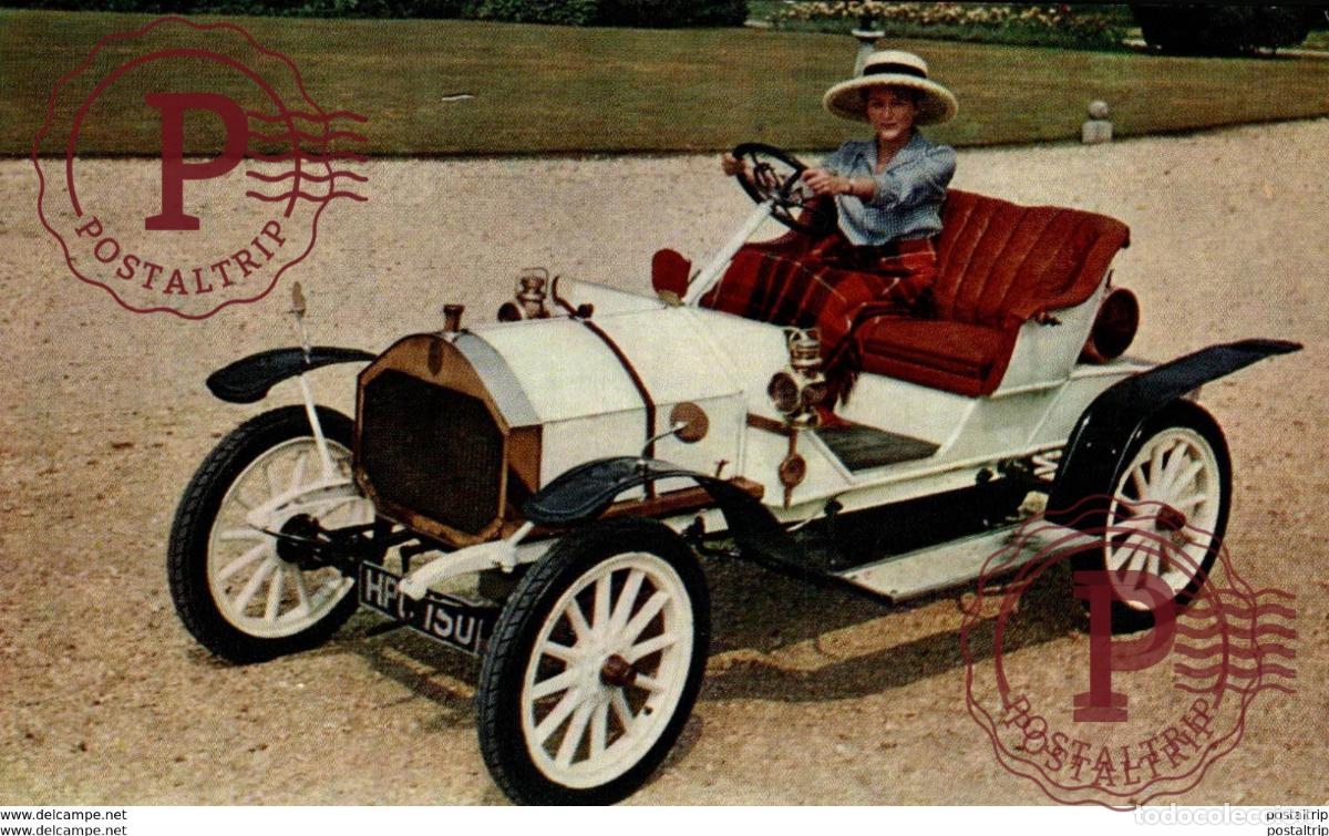 Postais: SEEN AT THE MONTAGU MOTOR MUSEUM, BEAULIEU, HANTS., IS THIS 1909 HUMBER