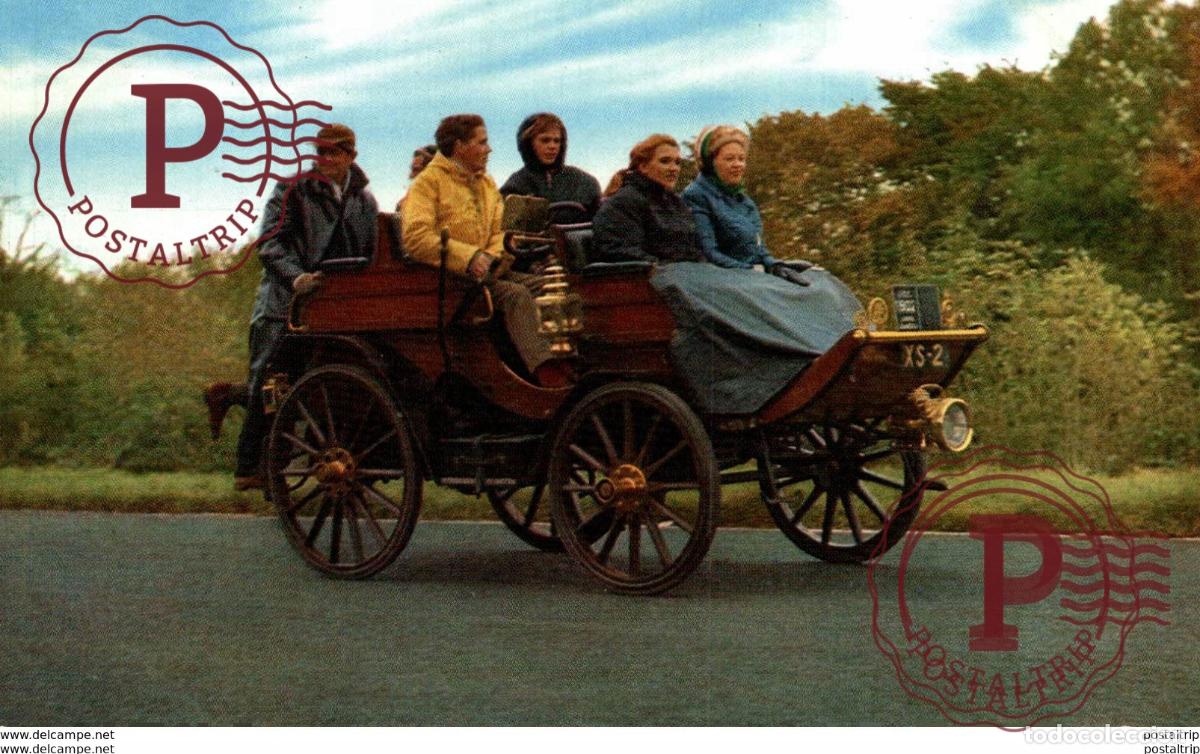 Postales: 1902 ARROL-JOHNSTON DOG CART