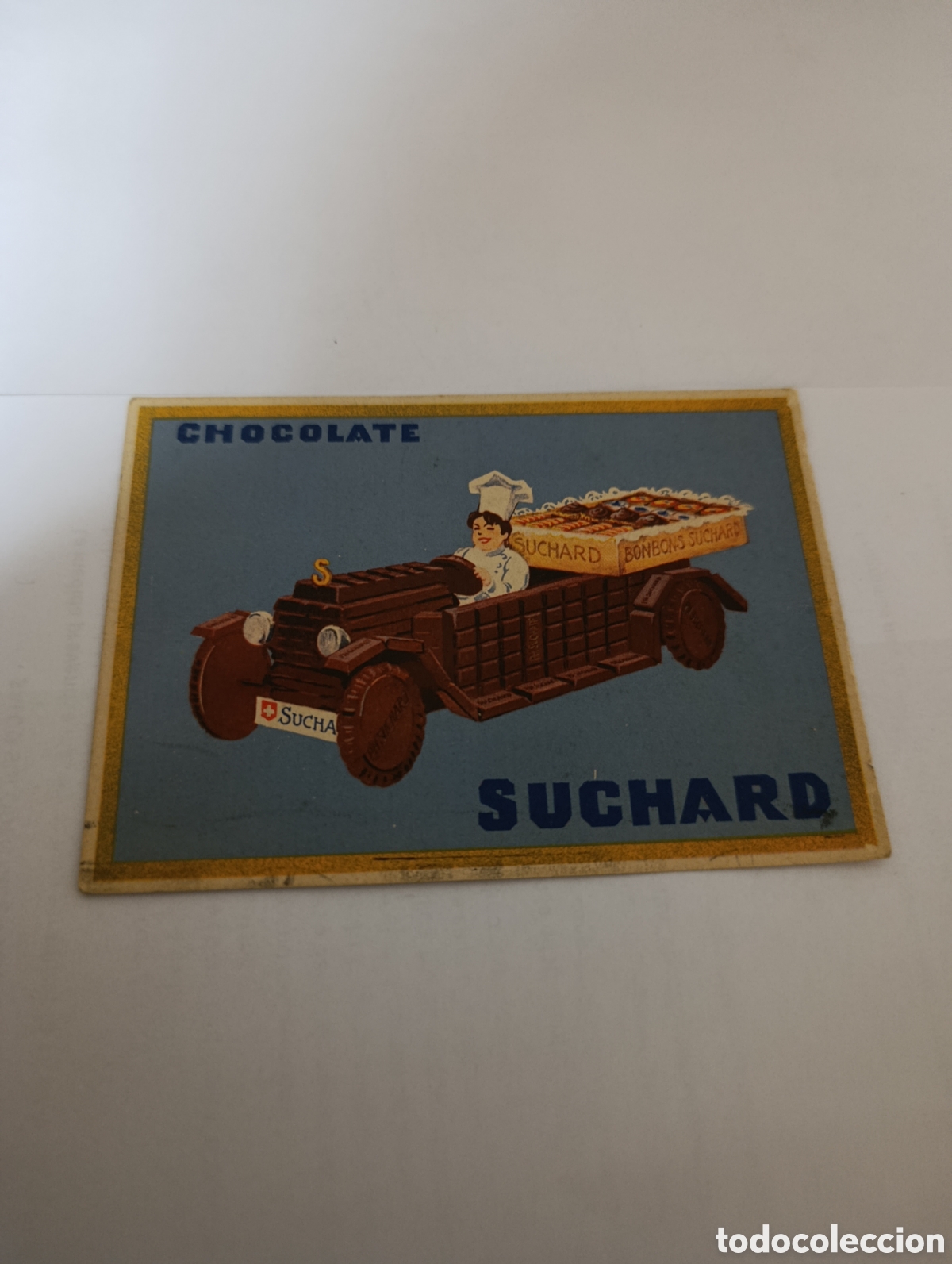 Postales: Postal chocolate Suchard rara