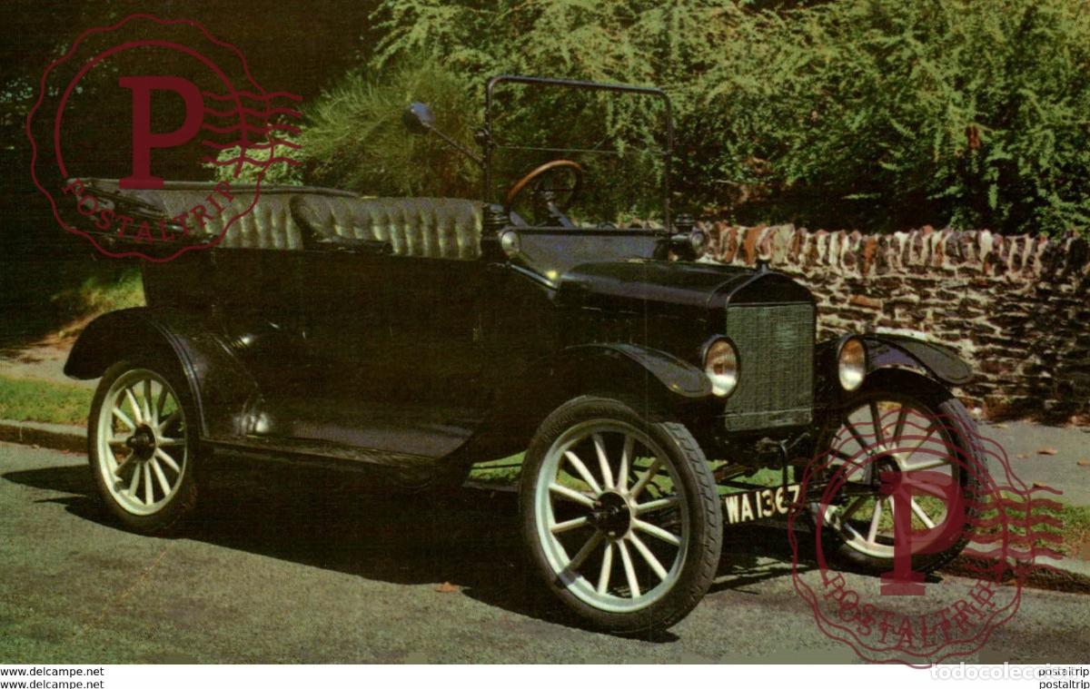 Postcards: 1919 FORD MODEL T BRITISHAMERICAN