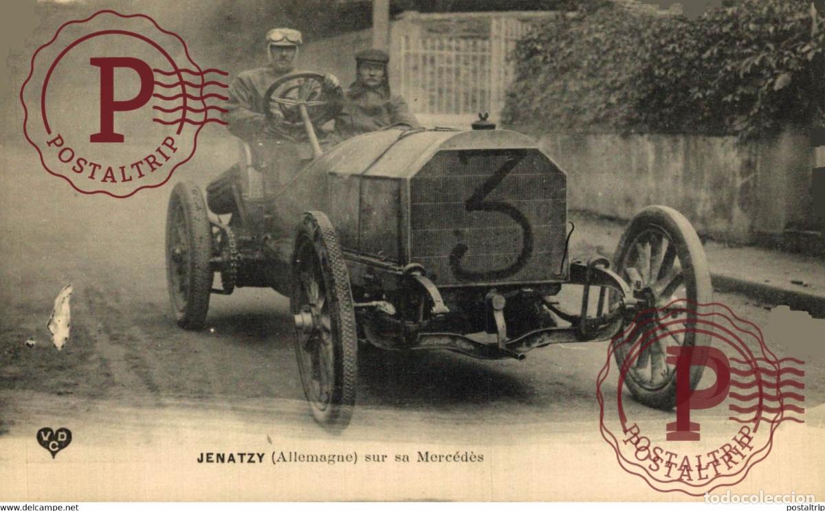 Postales: JENATZY Allemagne sur Merc&eacute;d&egrave;s