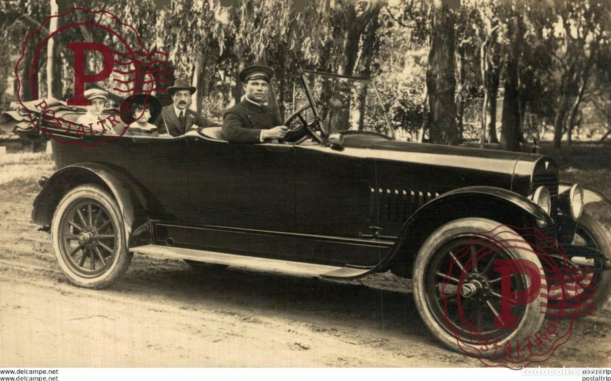 Postales: RPPC CARTE PHOTO HUDSON 1919 SUPER SIX USA MOTOR CARS COCHES Bryan Goodman Collection