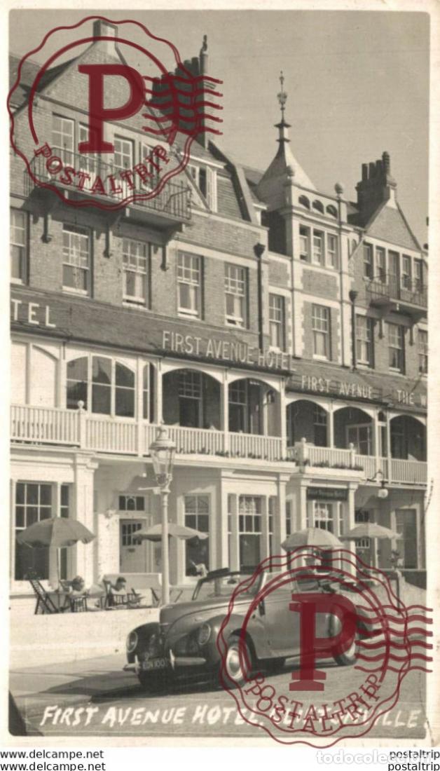 Cartes Postales: FIRST AVENUE HOTEL CLIFTONVILLE LINCOLN 1939 ZEPHYR EON BIRMINGHAM USA MOTOR CARS COCHES Bryan Good