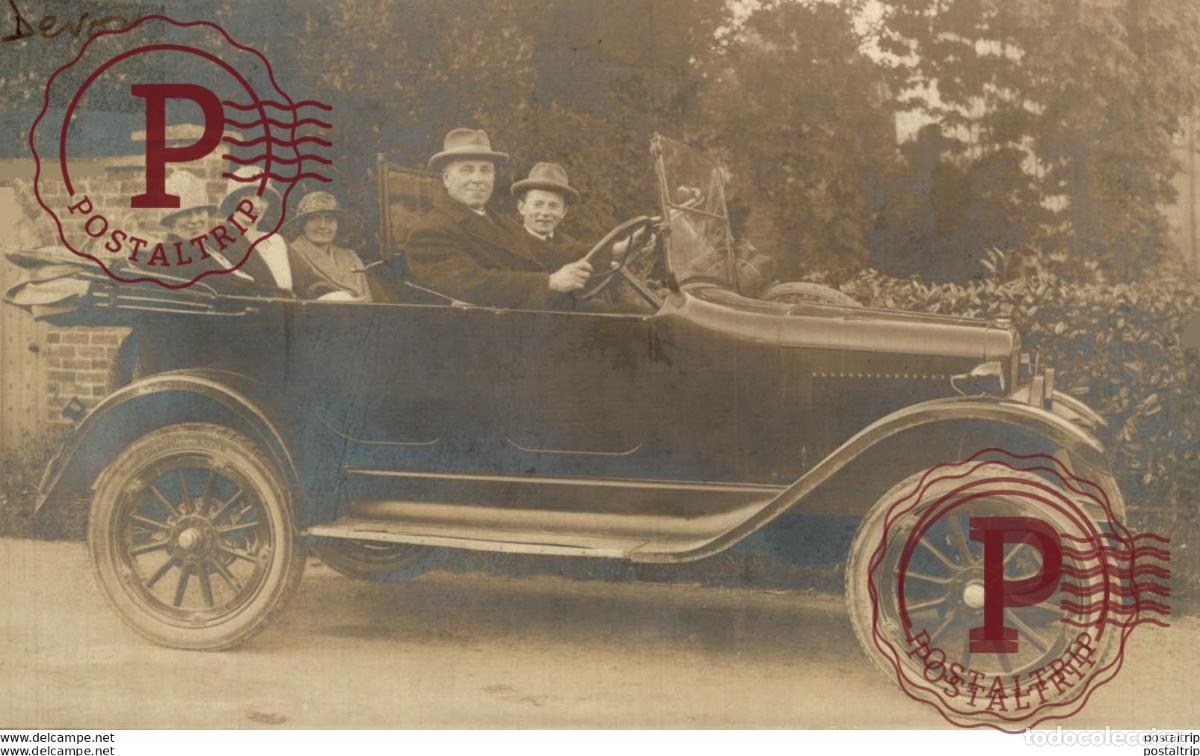 Postales: CARTE PHOTO OVERLAND CARS COCHES Bryan Goodman Collection