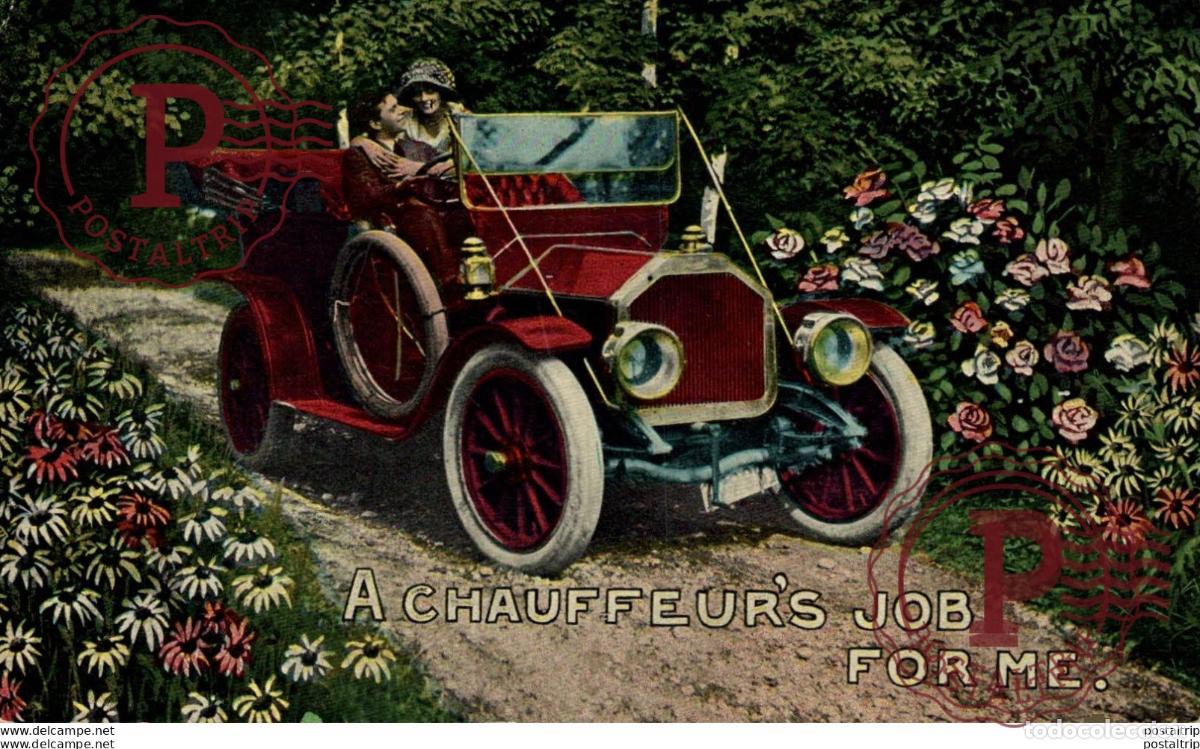 Postales: BUICK A CHAUFFEURS JOB FOR ME CARS COCHES Bryan Goodman Collection