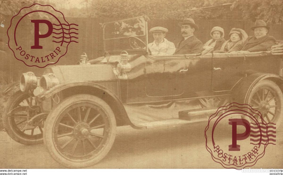 Postales: CARTE PHOTO BUICK 1913 REAL PHOTO POSTCARD 14*9CM CARS COCHES Bryan Goodman Collection