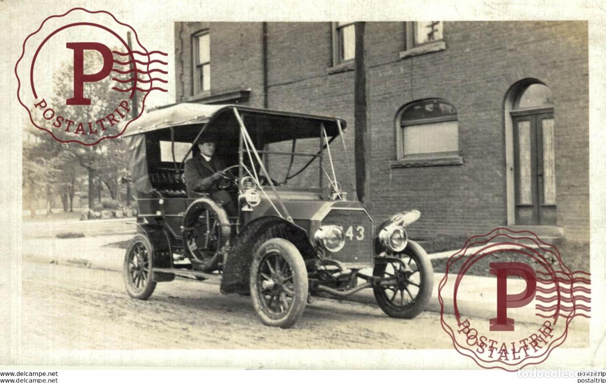 Postales: 1907 OLDSMOBILE CARTE PHOTO REAL PHOTO POSTCARD 14*9CM Bryan Goodman Collection