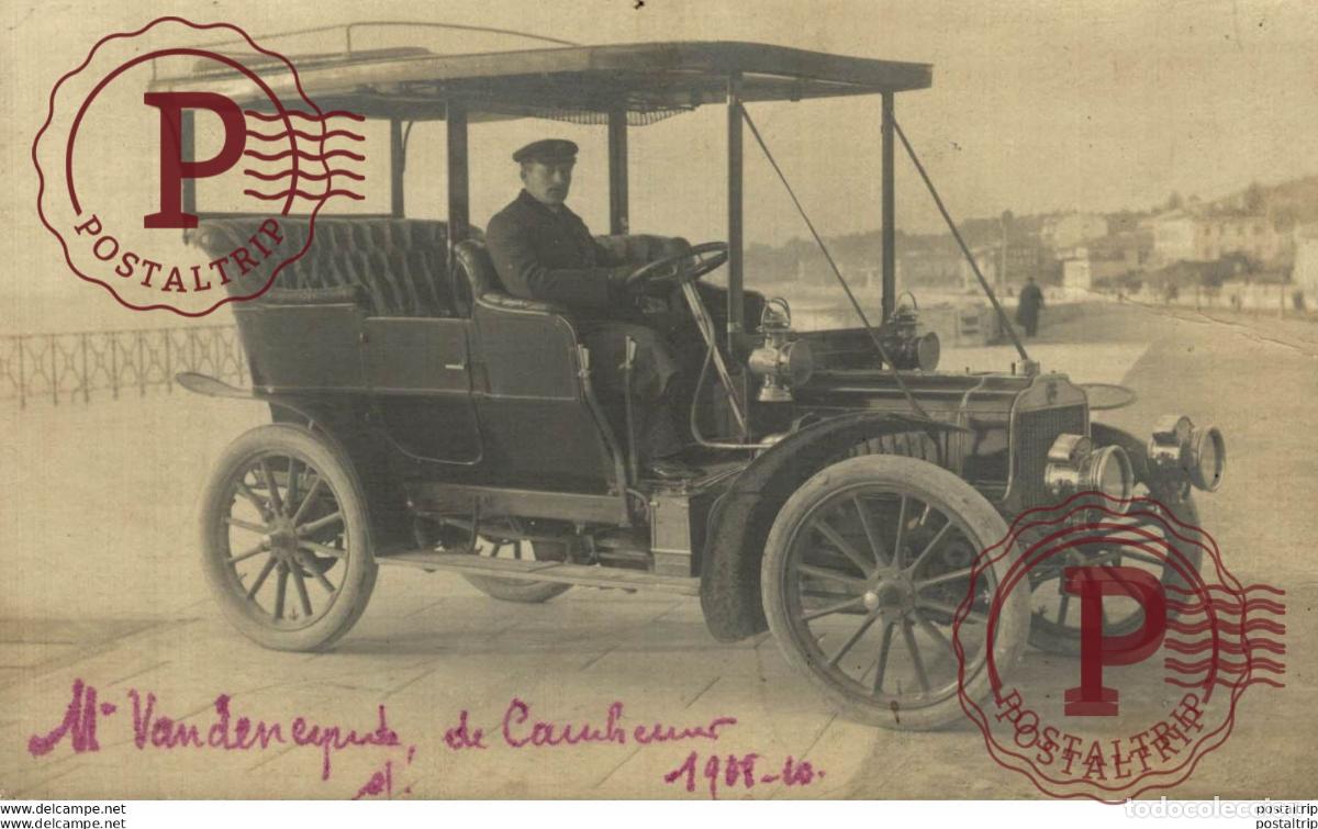 Postales: BRASIER AUTOMOBILES CARTE PHOTO REAL PHOTO POSTCARD SMALL PINHOLE SEE SCAN The Bryan Goodman Co