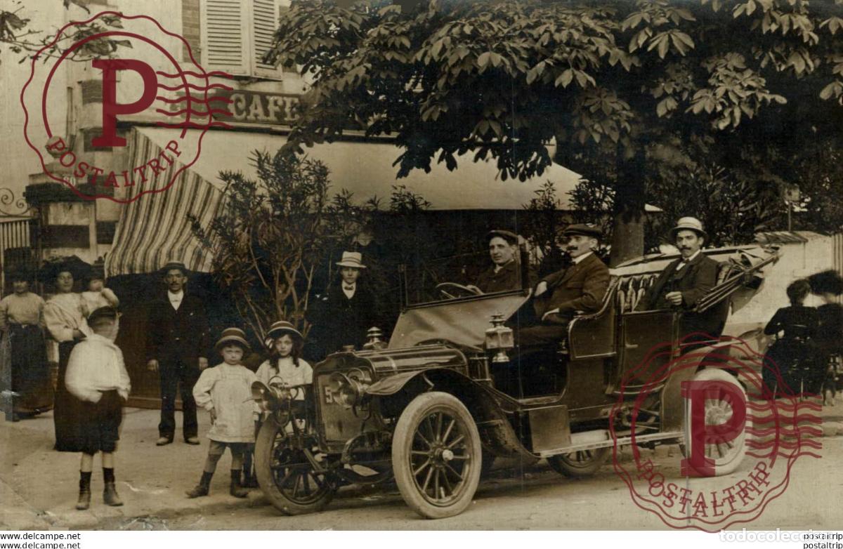 Postales: BRASIER AUTOMOBILES SEE LEFT CORNER CARTE PHOTO REAL PHOTO POSTCARD The Bryan Goodman Collection