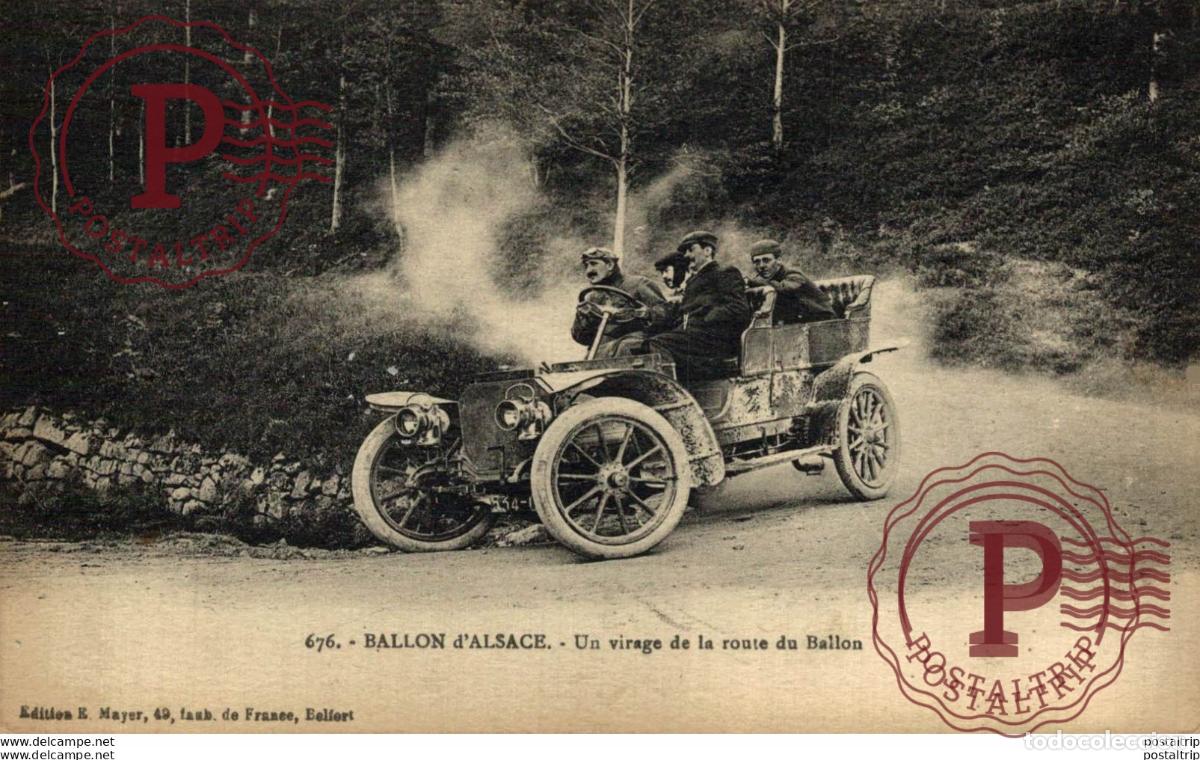 Postales: BALLON D ALSACE N 676 VIRAGE SUR ROUTE DU BALLON The Bryan Goodman Collection