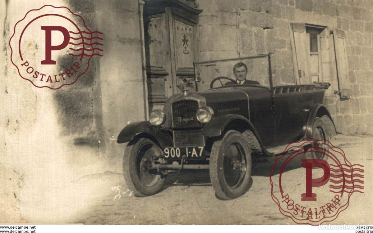 Postales: PEUGEOT TYPE 172 R 1927 X CARTE PHOTO REAL PHOTO POSTCARD The Bryan Goodman Collection