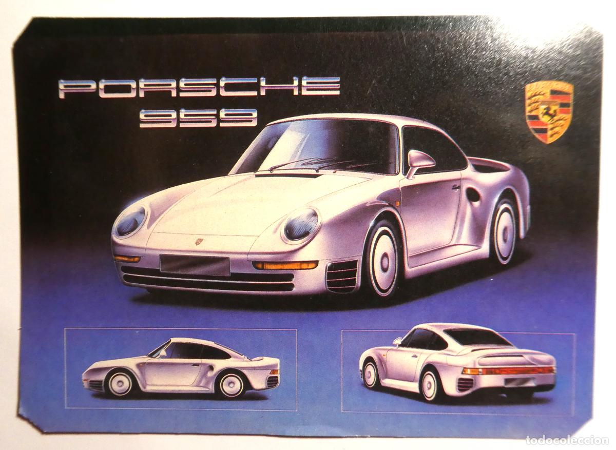 Postales: Postal de Porsche 959 ,edic Athena