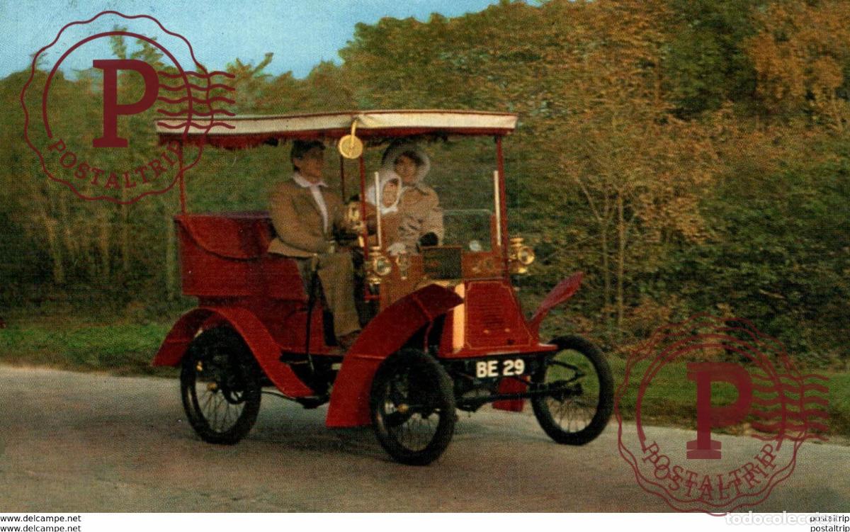 Postales: 1901 RENAULT TONNEAU WITH CANOPY - Foto 1