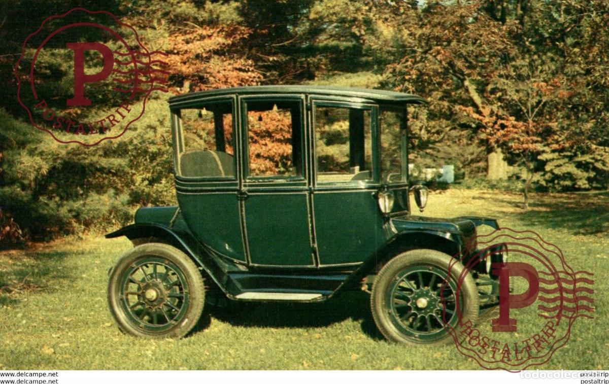 Cartes Postales: 1912 WOODS ELECTRIC BROUGHAM