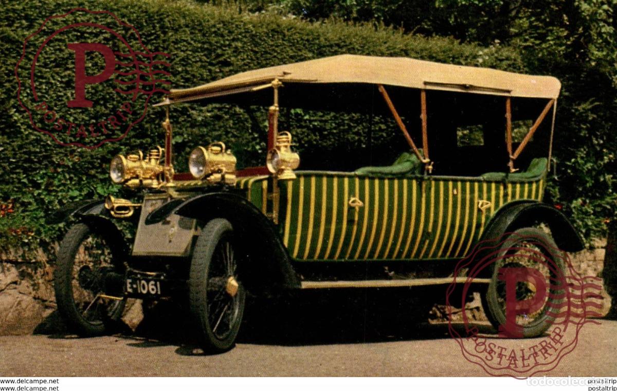 Postales: 1910 LANCHESTER BRITISH TORPEDO PHAETON