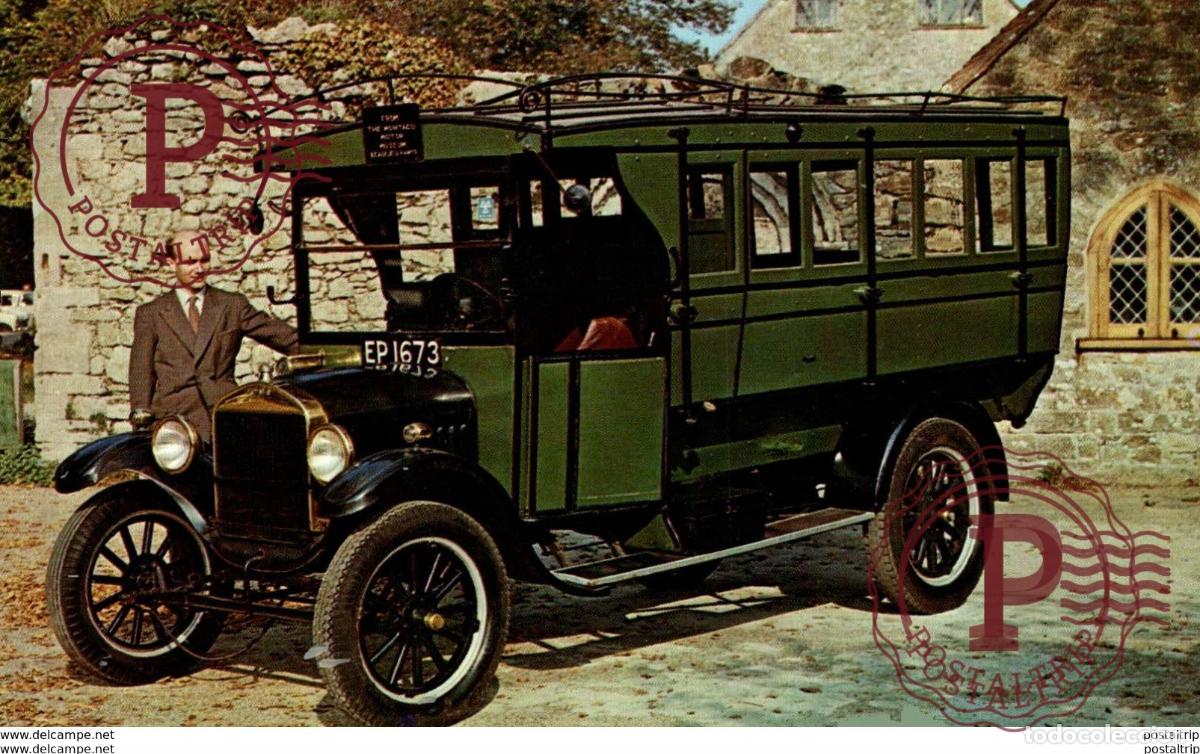 Postales: 1921 FORD MODEL-TT BUSS - Foto 1