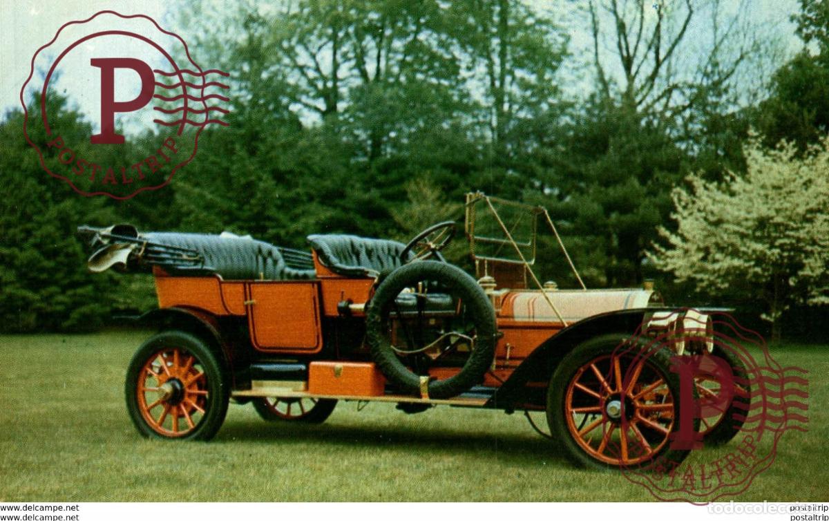 Postales: 1908 STEVENS-DURYEA TOURING CAR