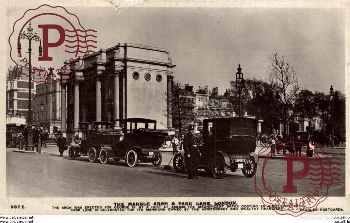 Postales: THE MARBLE ARCH & PARK LANE LONDON