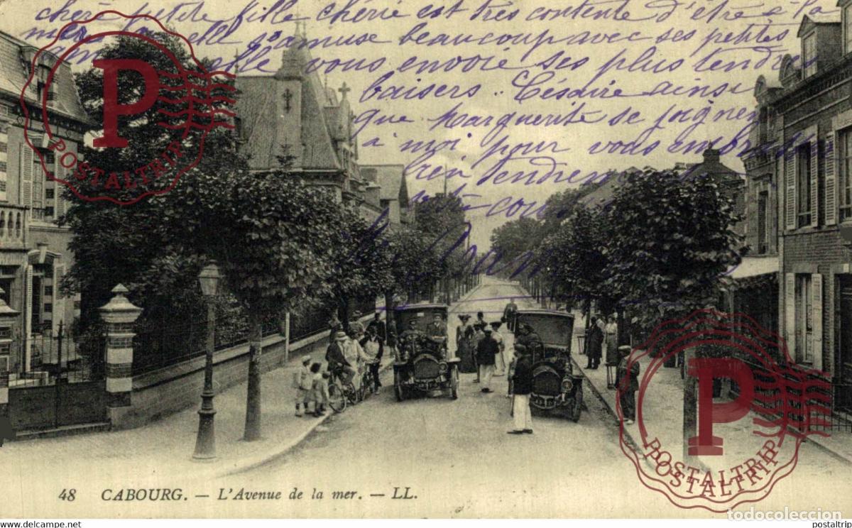 Cartes Postales: CABOURG AVENUE DE LA MER