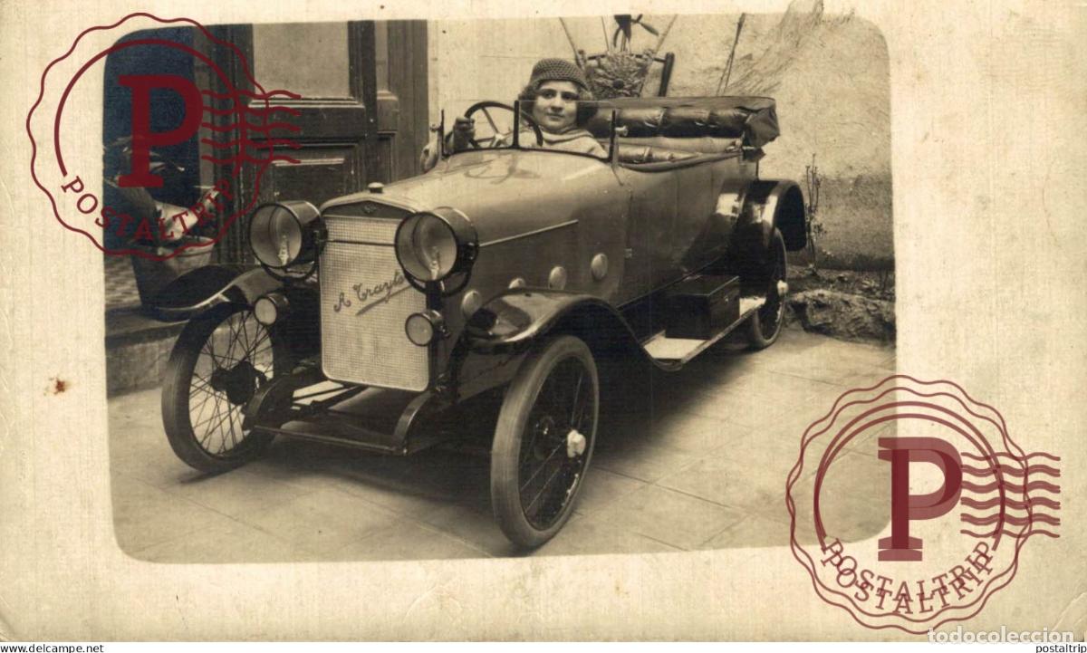 Postales: COCHE. CAR. VOITURE. AUTO. RPPC. ESPA&Ntilde;A. SPAIN.