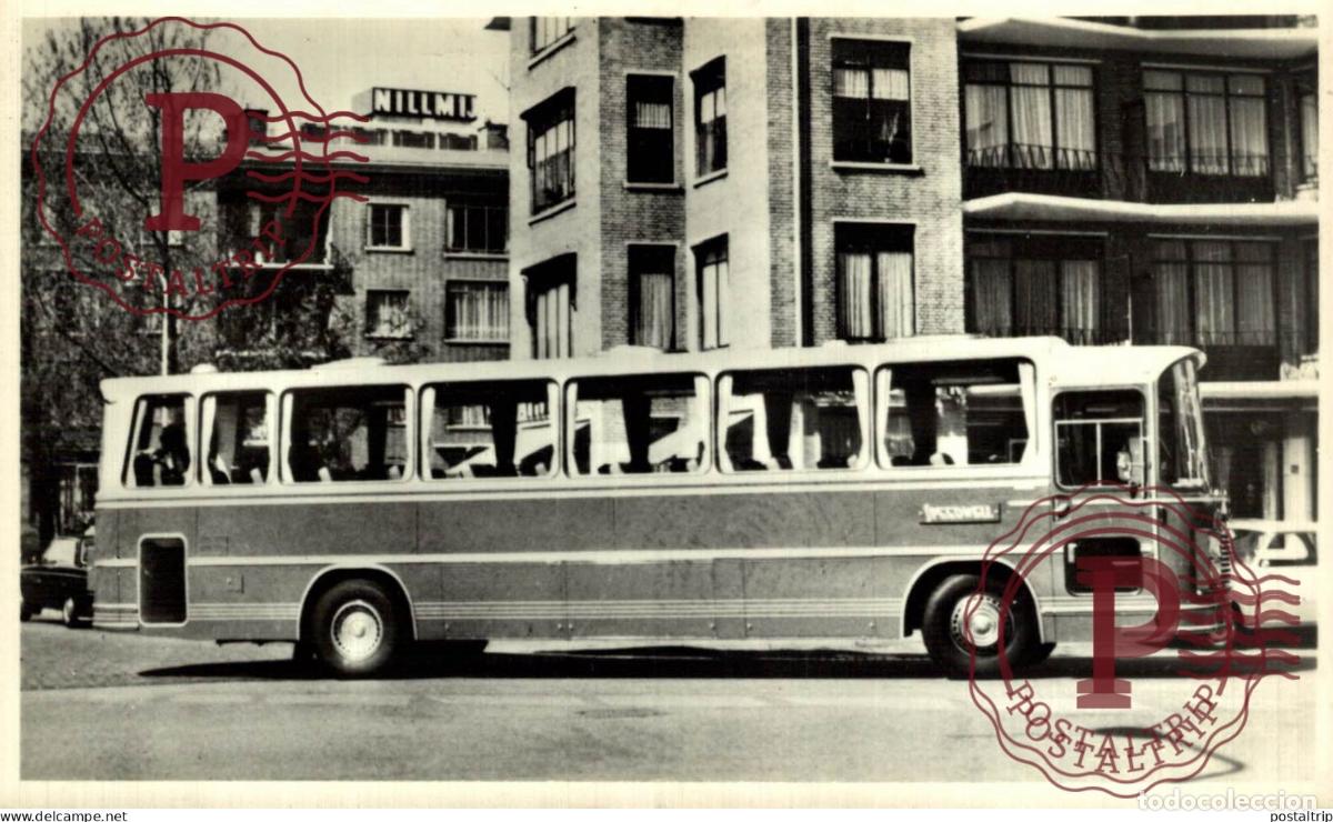 Postales: PUBLI. BUS. AUTOBUS. SPEEDWELL TOURINGCARS. DAF.
