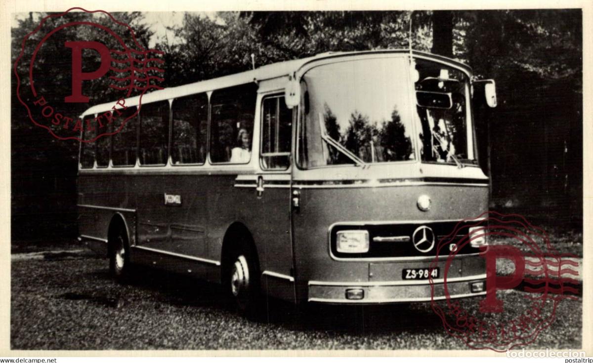 Postales: PUBLI. BUS. AUTOBUS. SPEEDWELL TOURINGCARS. DEN HAAG. MERCEDES.