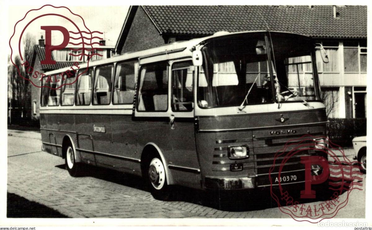 Postales: PUBLI. BUS. AUTOBUS. SPEEDWELL TOURINGCARS. DEN HAAG. VOLVO.