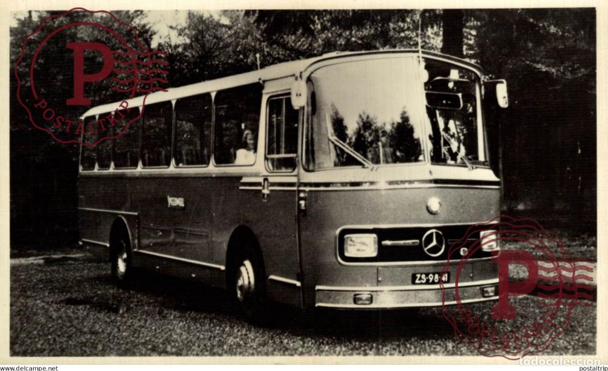 Postales: PUBLI. BUS. AUTOBUS. SPEEDWELL TOURINGCARS. DEN HAAG. MERCEDES.