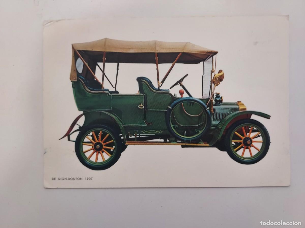 Postales: POSTAL COCHE ANTIGUO. DE DION BOUTON 1907. CYZ. CIRCULADA. 1966